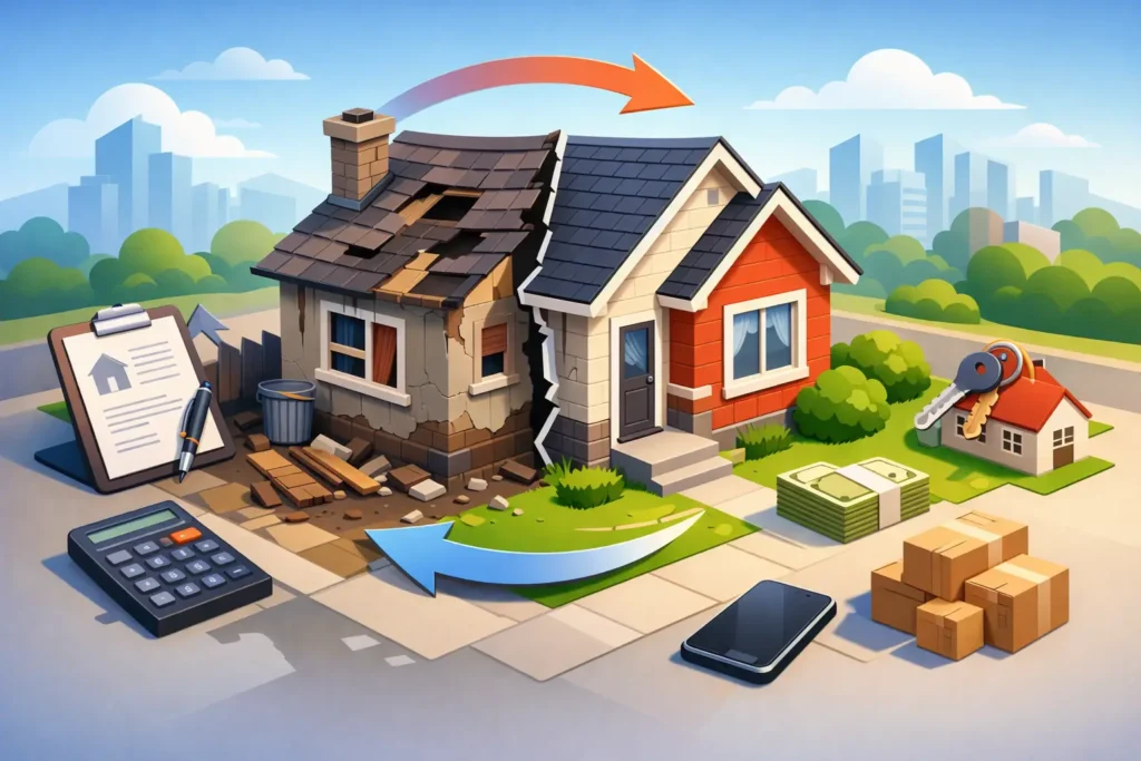 How to Sell Damaged House Fast